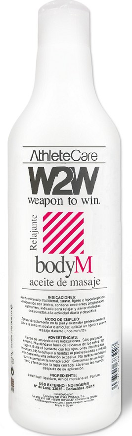 W2W BodyM - Aceite de Masaje en Crema Líquida W2W BodyM - Aceite de Masaje en Crema Líquida