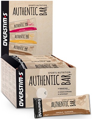 Overstims Authentic Bar 25 barritas x 65 gr Overstims Authentic Bar 25 barritas x 65 gr
