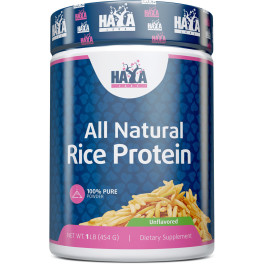 Haya Labs 100% All Natural Rice Protein - Unflavored 454g