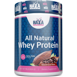 Haya Labs 100% Pure All Natural Whey Protein - 454gr - Natural Cocoa