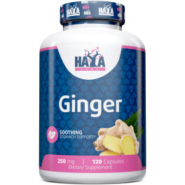 Haya Labs Ginger 250 Mg. - 120 Caps