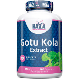 Haya Labs Gotu Kola Herb 450 Mg. 100 Caps.