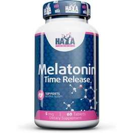 Haya Labs Melatonin Time Release 5 Mg. - 60 Tabs 