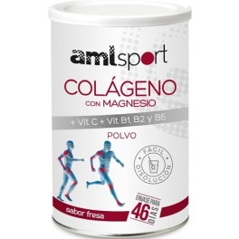 AmlSport Colágeno com Magnésio + Vit C + Vit B1 - B2 e B6 350 gr