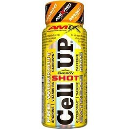 Amix Pro CellUp Energy Shot 1 Flu00e4schchen x 60 ml Verbessert Kraft und Stau wu00e4hrend des Trainings