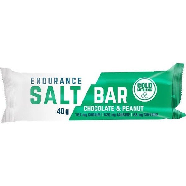 Gold Nutrition Endurance Salt Bar - Barrita Proteica 1 barrita x 40 gr 