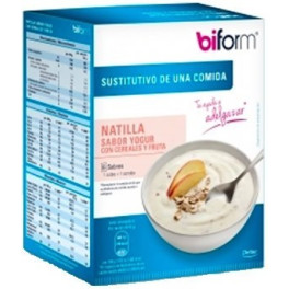 Dietisa Biform Natilla Yogurt con Cereales y Fruta 6 sobres x 50 gr Sin Gluten