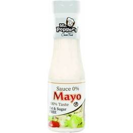 Amix Saus 0% Mayonaise Smaak 250 ml - Vetvrij, Geeft Smaak aan uw Maaltijden / Saus zonder Calorieën