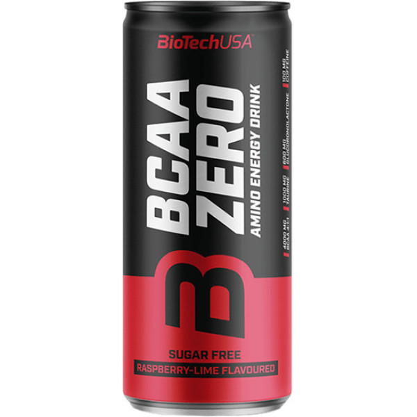 BioTechUSA BCAA Zero Energy Drink 1 boîte x 330 ml
