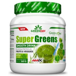 Amix GreenDay Super Greens Smooth Drink 360 Gr - Smoothies Verts - Nourriture Végétale