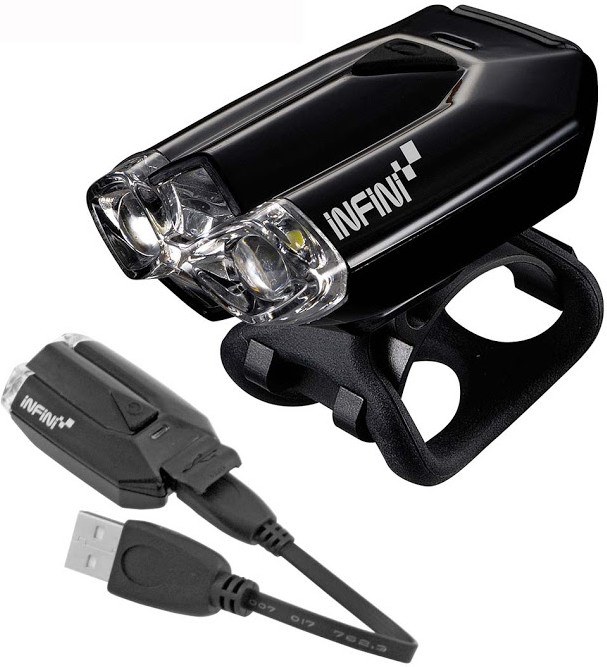 - Infini Piloto Delantero ''lava'' 2 Led Luz Blanca 3lux Carga Usb Negro - Infini Piloto Delantero ''lava'' 2 Led Luz Blanca 3lux Carga Usb Negro