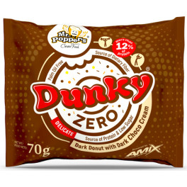 Amix Dunky Zero Mr Poppers 1 donut x 70 gr High in Protein Low in Sugar