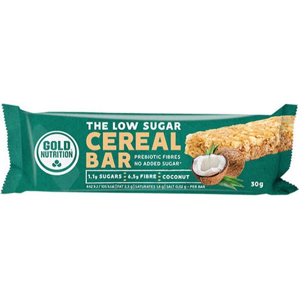 Gold Nutrition Cereal Bar Low Sugar 1 barrita x 30 gr