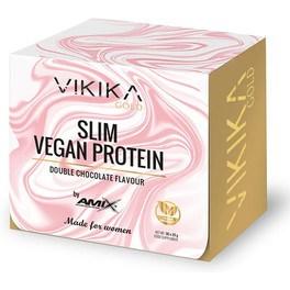 Vikika Gold von Amix Slim Vegan Protein 30 Beutel X 20 gr Pflanzliches Protein