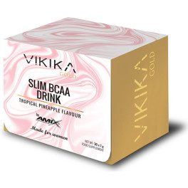Vikika Gold di Amix Slim BCAA Drink 30 bustine X 7 gr Aminoacidi Essenziali per Mantenere la Muscolazione