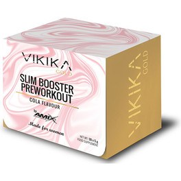 Vikika Gold by Amix - Slim Booster Preworkout 30 sachets X 5 Gr - Pre-Workout Energizer avec Caféine