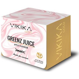 Vikika Gold von Amix - Greenz Juice 30 Beutel x 9 g - 270 g Antioxidans-Shake zur Stärkung der Abwehrkräfte
