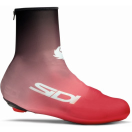 Sidi Cubre-zapatillas Negro/rojo Fluo
