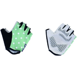 Xlc Cg-s10 Guantes Cortos Verde Puntos Blancos