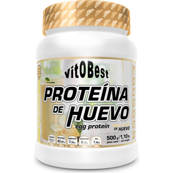 Vitobest Proteina De Huevo 500 Gr Bulevip 3201