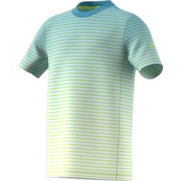 Adidas Camiseta B Ml Junior Niño Verde - Azul