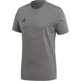 Adidas Camiseta Core18 Hombre Gris Jaspeado