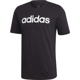 Adidas Camiseta E Lin Tee Hombre Negro - Blanco