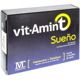 VitAmint Sueño - Melatonina + Triptófano 30 caps