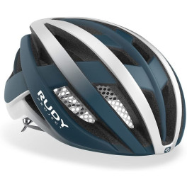 Rudy Project Venger Road Pacific Blue - White  (matte) Free Pads + Bug Stop Incl. - Casco Ciclismo