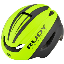 Rudy Project Volantis Yellow Fluo - Black (matte) Free Pads + Bug Stop Incl. - Casco Ciclismo