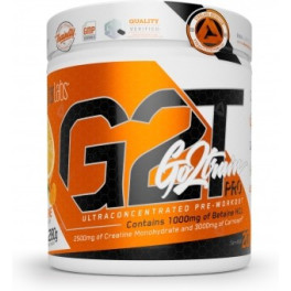 Starlabs Nutrition Pre Entreno G2t Go2train Pro 280 Gr - Ultraconcentrated Pre-Workout - Fuerza, estimulación y congestión muscular