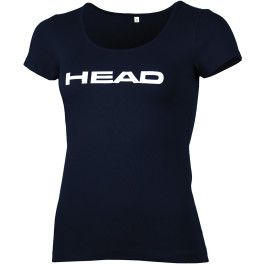 Head Camiseta Swimming W'syl Long Azul Marino - Blanco Mujer