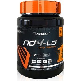 Infisport ND4 Long Distance 800 Gr Tangerine Flavor Powder - Double Energy Contribution, Mineral Salts and Amino Acids
