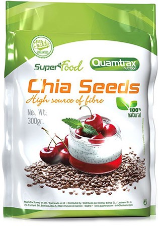 Quamtrax SuperFood Semilla de Chia 300 gr Quamtrax SuperFood Semilla de Chia 300 gr