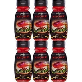 Servivita Salsa Ketchup Senza Calorie 6 Bottiglie x 320 Millilitri