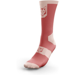 Otso Calcetines de Ciclismo High Cut Pink Salmon & Pink Coral