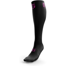 Otso Calcetines Multideporte Recovery Black / Fluo Pink
