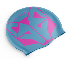 Gorro natación Light Blue / Fluo Pink - Otso