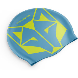 Gorro natación Light Blue / Fluo Yellow - Otso