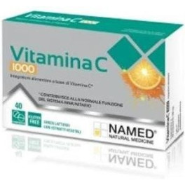 New Era Vitamina C 1000mg Named 40 Comprimidos