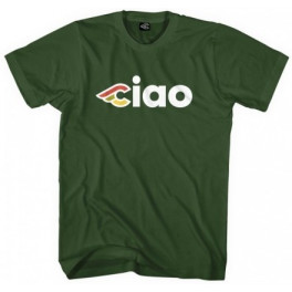 Cinelli Ciao T-shirt Verde Jaguar