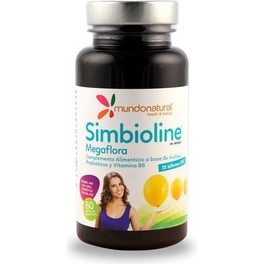 Mundo Natural Simbioline Megaflora 60 Gélules (Ventre Plat)