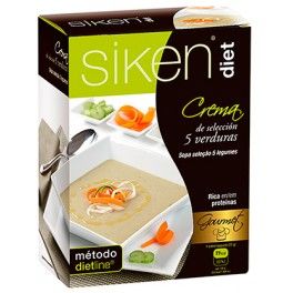 Siken Diet Selection Crème 5 Légumes 7 sachets x 23 gr