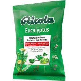 Ricola Caramelos de Eucalipto 1 bolsa x 70 gr