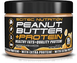 Scitec Nutrition Peanut Butter + Protein - Mantequilla de Cacahuete 500 gr Scitec Nutrition Peanut Butter + Protein - Mantequilla de Cacahuete 500 gr
