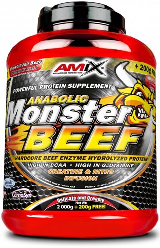 Amix Monster BEEF 2 kg + 200 gr Amix Monster BEEF 2 kg + 200 gr