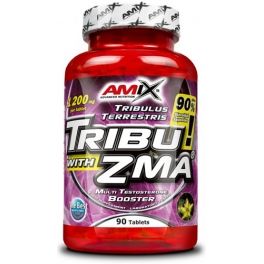 Amix Tribu-ZMA 90 tabletten, stimuleert testosteron, verhoogt de spiermassa, voedingssupplement.