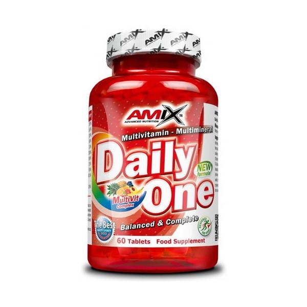 AMIX Daily One 60 comprimés - Contient des vitamines et des minéraux - Grande contribution énergétique