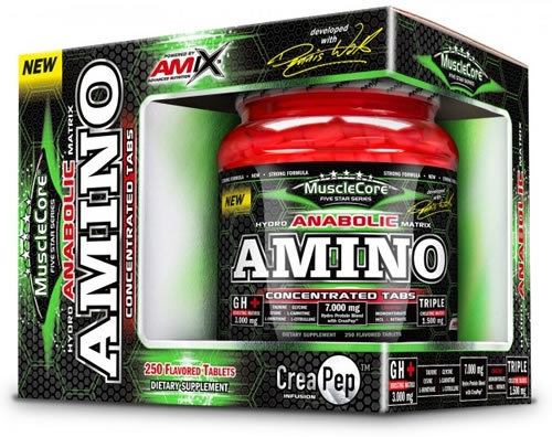 Amix MuscleCore Anabolic Amino With Crea PEP 250 tabl Amix MuscleCore Anabolic Amino With Crea PEP 250 tabl