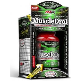 Amix MuscleCore MuscleDrol 60 Capsules - Favorise l'augmentation de la testostérone + Contient des ingrédients naturels